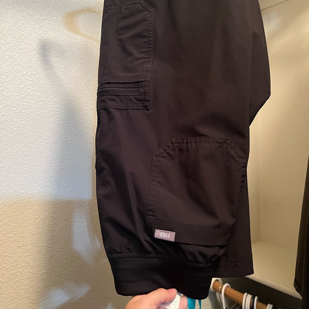 Medium Figs Black FreeX Yola 2.0 Skinny Scrub Pants